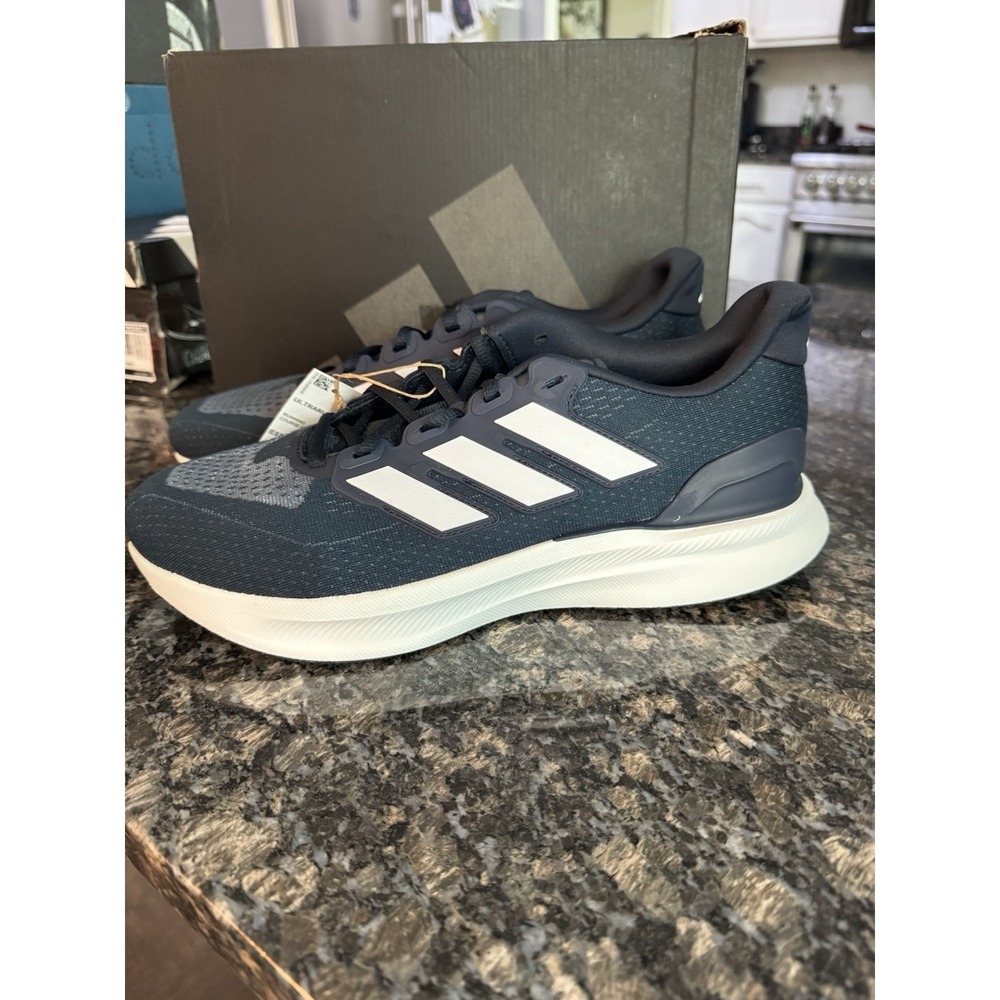 Adidas Ultrarun 5 Running Walking Sneakers Navy IE8792 Mens Size 10 Shoes